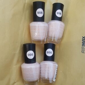 Candy Moyo 956 Peach Pink .44oz Nail Polish x4 New
